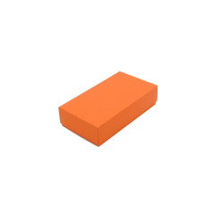 Orange Two Piece Cardboard Gift Box