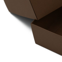 Brown Two Piece Cardboard Gift Box