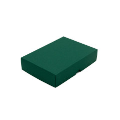 Dark Green Cardboard Box with a Lid