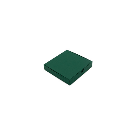 Dark Green Square Box with Recessed Cardboard Lid