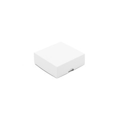 2-PC Small Square Gift Box from White Cardboard