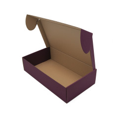 Extended Purple Red Gift Box for Bottle