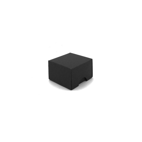 Black Small Square Two Piece Gift Box