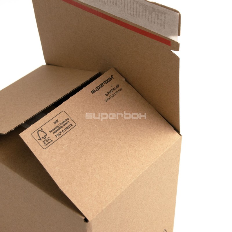 E-commerce Box with Tear-off Strip for Size M Post Terminals