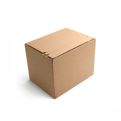 E-commerce Box With Tear-off Adhesive Tape