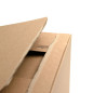 E-commerce Box With Tear-off Adhesive Tape