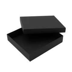 Black Two-Piece Cardboard Gift Box