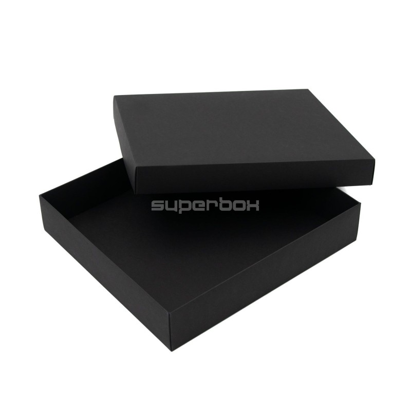 Black Two-Piece Cardboard Gift Box
