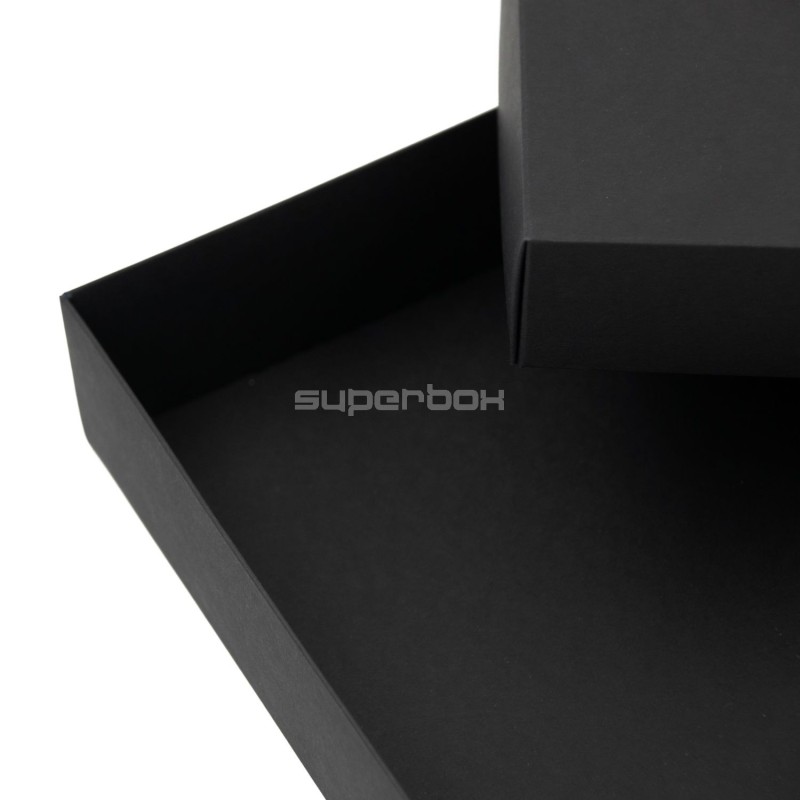 Black Two-Piece Cardboard Gift Box