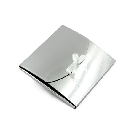 Very Fancy Small White Envelope Tied With a Ribbon