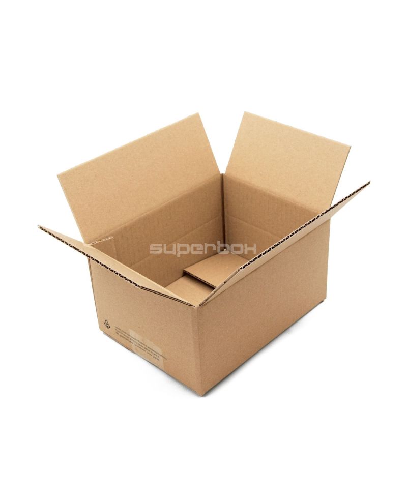 Small Adjustable Height Corrugated Box