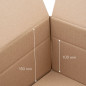 Adjustable Height Sturdy Shipping Box