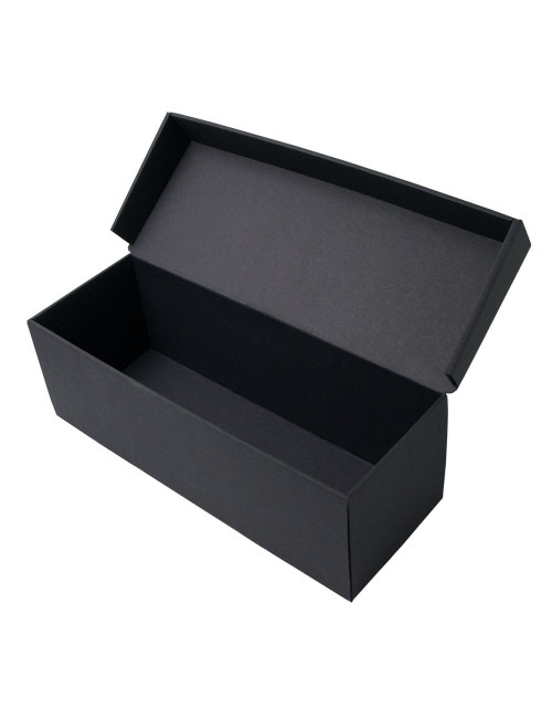 Horizontāla melna dāvanu kaste