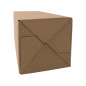 Vertical Brown Gift Box with Handle