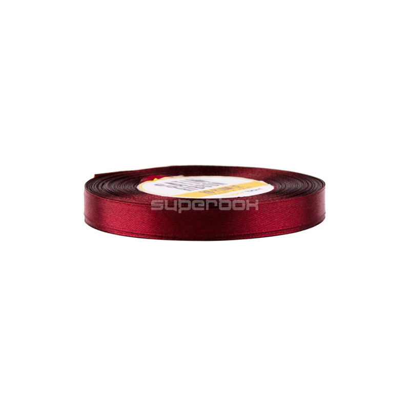 Plum-Colored Satin Ribbon