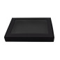 Black Gift Box for T-shirts or Photo Album with Clear Window