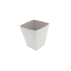 Small Size White Popcorn Box | 120x120x150 мм | Superbox