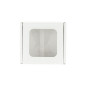 White Mini Cube Box with Clear Window