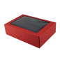 Bright Red A4 Size Gift Box with Window