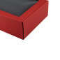 Bright Red A4 Size Gift Box with Window