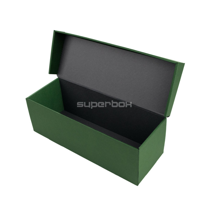 Flip Lid Horizontal Green Gift Box