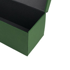 Flip Lid Horizontal Green Gift Box | 335x115x115 мм | Superbox