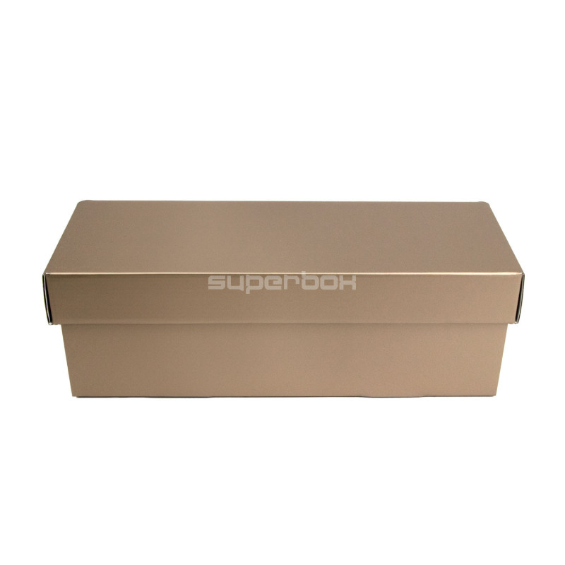 Flip Lid Horizontal Muted Gold Gift Box