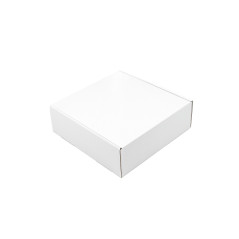 White Large Square Gift Box | 225x235x75 мм | Superbox