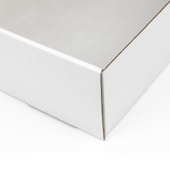 White Large Square Gift Box | 225x235x75 мм | Superbox