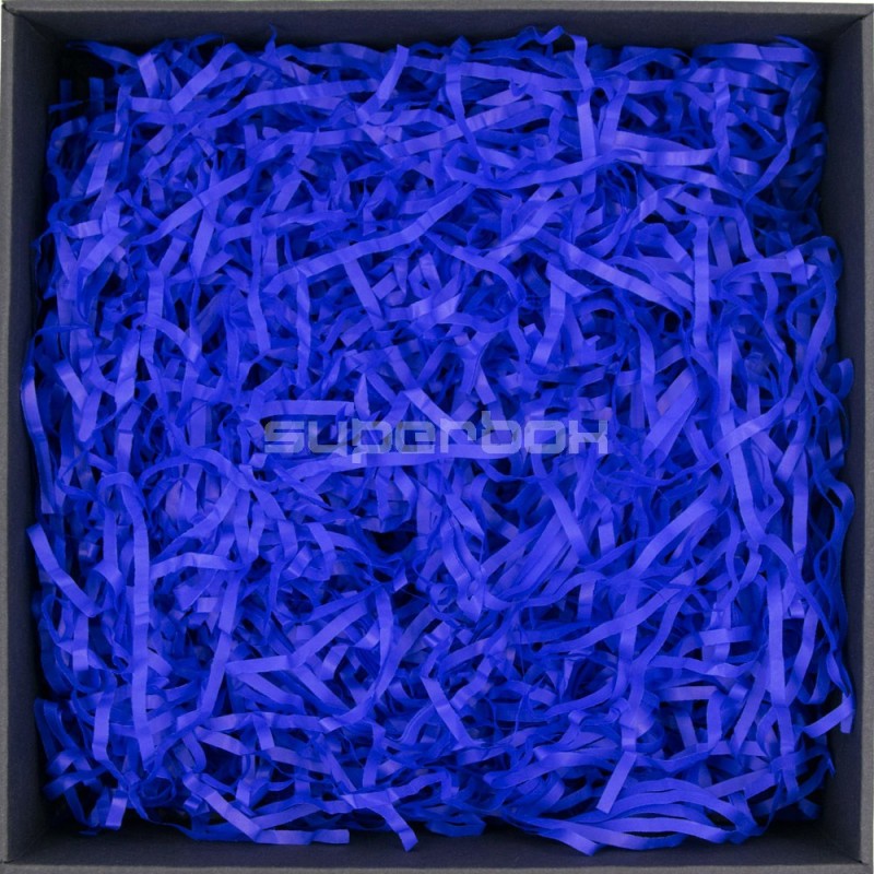 Dark Blue Shredded Paper, 1 kg