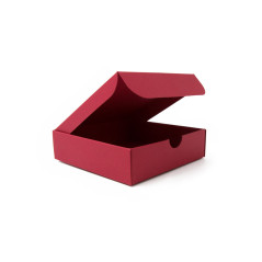 Gift Box from Red Decorative Cardboard