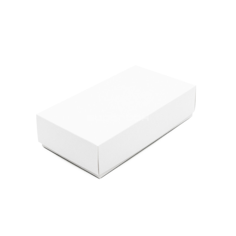 White Two Piece Macarons Gift Box