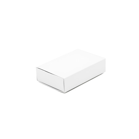 White Matchbox Type Gift Box from Cardboard