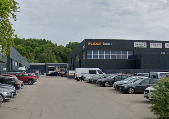 Superbox ēka no Street View